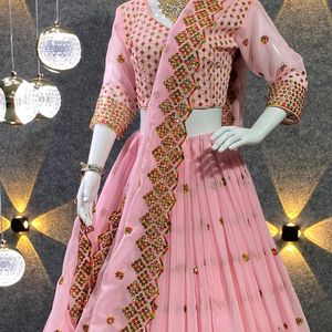 Beautiful Pink Lehenga Choli