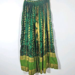 Green And Gold Skirt (Women's)