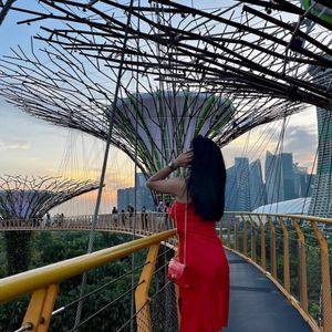 Red Bodycon Dress With A Slit