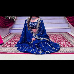 Royal Blue Lehnga