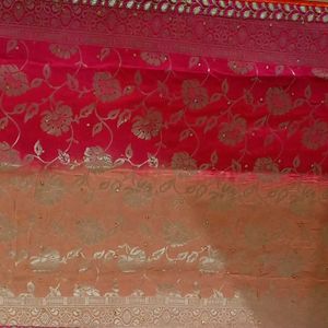 Beautiful Double colour Dupatta