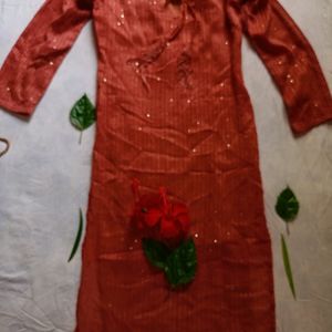 Sequin Work Kurta