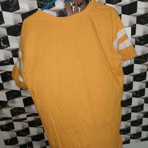 Yellow Stripped T Shirt