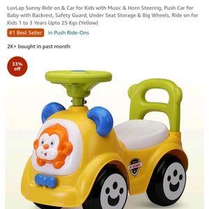 Sunny Ride Push Car