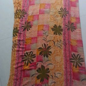 Floral Printed Sarees In Very Cheap Rate