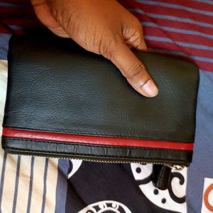 Stylish Leather Wallet Black