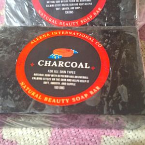 Handmade soap- Charcoal.. 2 qt