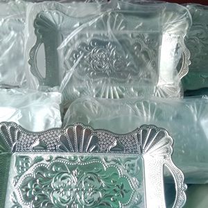New Model Silver Plated Tray