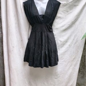 SEXY BLACK COLOUR FROCK