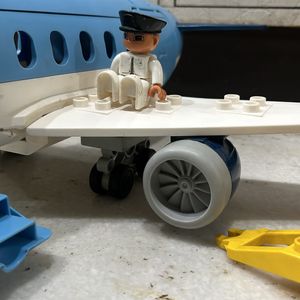 Building Blocks Airplane Airport Lego