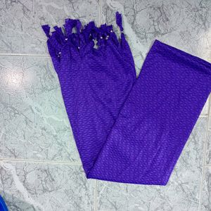 Dark Violet Shawl Dupatta Hijab