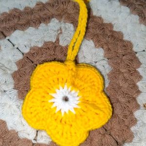 crochet hand made small pocket