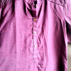 Gerua Burgandy Kurta ( Brand New)