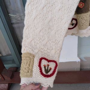 Knitted Crochet Cardigan