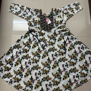 New Floral Umbrella Xxl Kurti