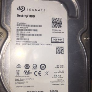 2.5 TB Seagate Desktop HDD