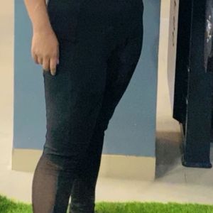 Black High Waist Gym Tight