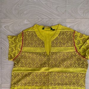 Yellow Kurta