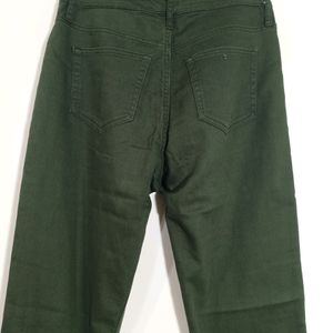 H&M Olive Jeans & Trousers