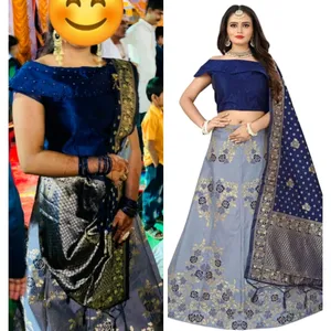 Banarsi Lahenga Choli +Matching Chudiya Free