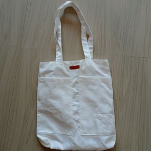 Women White Tote Bag