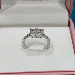 925 Italian Silver Ladies Ring