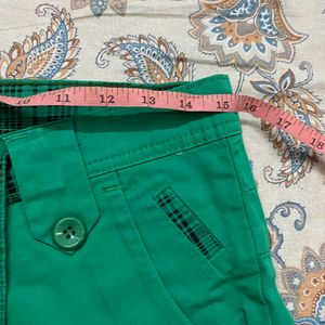 Green Cotton Trousers 💚