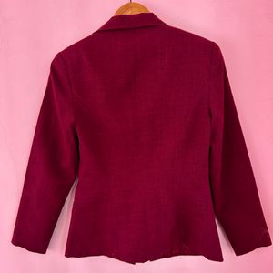 Ladies Maroon Coat🧥 Sin may Brand 💖