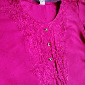 Rose Colour Kurti