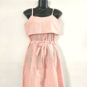 Peach Sleeveless Top