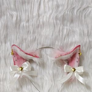 Pink Cat Ears With Ribbons 🎀✨️