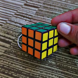 Mini Rubik's Cube Keychain For Child Mental Health