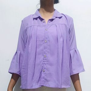 Lavender Korean Shirt