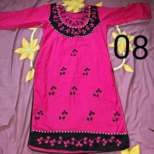 Smooth texture kurti