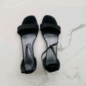 Marc Loire Black Block Heels