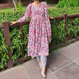 Pink Kurta Set