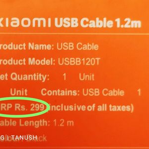 TYPE B Cable (1.2metre) (XIAOMI)