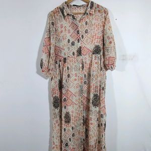 Multi Printed Dress (Women's)