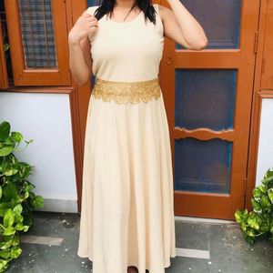 Beige Ethinic Gown