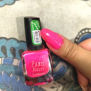 Neon Pink Nail Paint