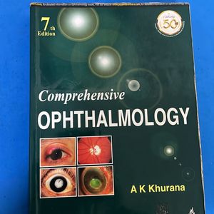 Ophthalmology- AK Khurana