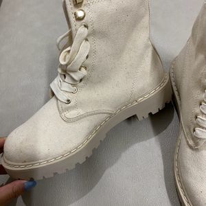 H&M Canvas Boots