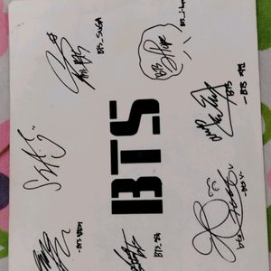 BTS UNOFFICIAL PHOTOCARD