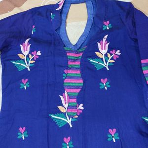 Price Drop For Today Kurti With Embroidery