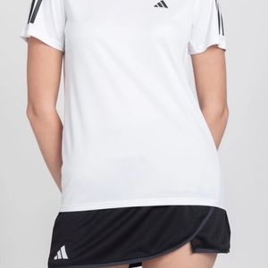 Adidas White Running Tshirt