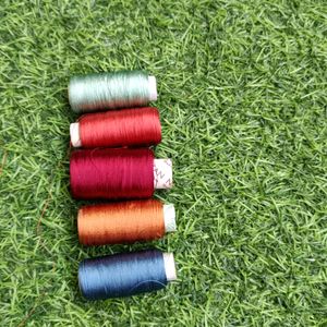 Silk Thread Combo Of 5