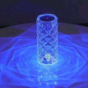 Heaven Crystal Diamond Table Lamp, Censor & Remote