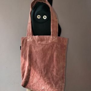 Corduroy tote Bag