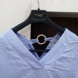 blue designer top for womens