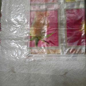 Table Cover Yellow Pink Flower